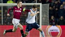 vodn utkn osmifinle fotbalov Evropsk ligy: Sparta Praha - Lazio m.