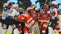 Utkn tvrtfinle play off hokejov extraligy - 2. zpas: HC koda Plze - HC...