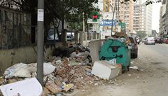 Odpadky v ulicích msta