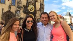 Raúl Alta-Torre de Aguila s rodinou