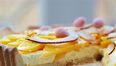 Kombinace K�ehkého t�sta, nadýchaného krému a exotického ovoce