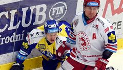 Tetí utkání pedkola play off hokejové extraligy: HC Ocelái Tinec - PSG Zlín.