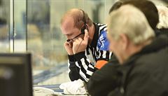 Pedkolo play off hokejové extraligy - 4. zápas: HC Kometa Brno - Piráti...