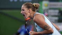 Plkov v Indian Wells z, na ptm grandslamu je u v semifinle