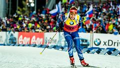 Finále Svtového poháru v Chanty Mansijsku, sprint en: Gabriela Soukalová.