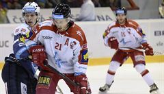Utkání tvrtfinále play off hokejové extraligy - 4. zápas: HC Olomouc - HC...