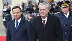 Zeman a Duda si vymnili nejvy sttn vyznamenn. eili i migraci