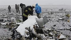 Černé skříňky z dubajského letadla jsou silně poškozené. Zkoumají je v Moskvě