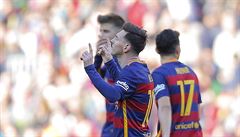 Barcelona rozstřílela Getafe 6:0, Messi byl u čtyř gólů