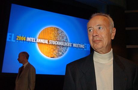 Bývalý éf spolenosti Intel Andy Grove na snímku z roku 2004.