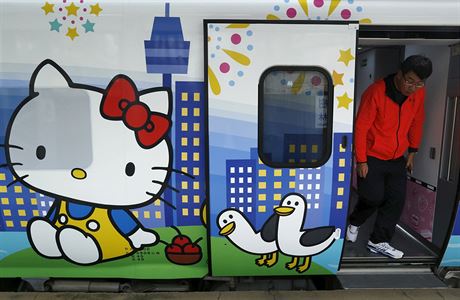 Taroko Express je speciln vlak na Taiwanu inspirovan postavikou Hello Kitty.