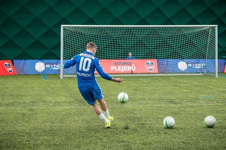 Zdenk Folprecht pi Souboji plejer.