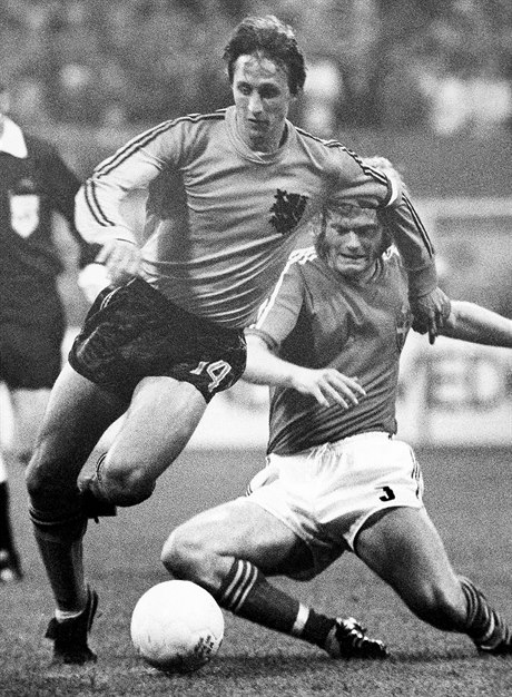 Johan Cruyff na MS 1974.