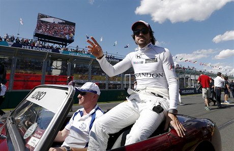 Fernando Alonso bhem Australia Grand Prix.