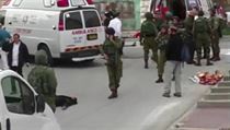 Izraelsk vojk zastelil zrannho Palestince.