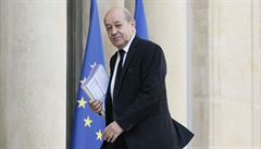 Francouzský ministr obrany Jean-Yves Le Drian