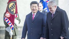 Zeman se v Číně opět setká s čínským prezidentem A zase s ním poletí Kellner