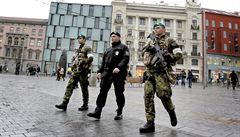 Kvli teroristickým útokm v Bruselu platí v esku 1. stupe ohroení, Armáda...