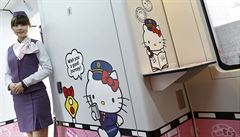 Taroko Express je speciální vlak na Taiwanu inspirovaný postavikou Hello Kitty.