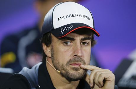 Zamylený Fernando Alonso.