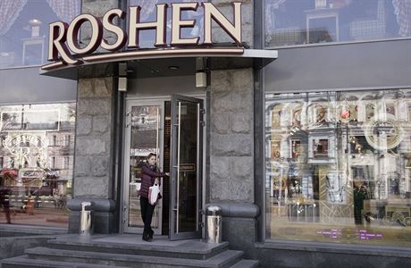 Obchod s cukrovinkami Roen v Kyjev.