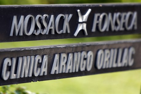 Logo společnosti Mossack Fonseca, protagonistky dosud největšího úniku tajných...