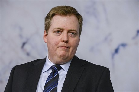 Islandský premiér Sigmundur David Gunnlaugsson.