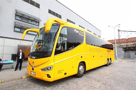 Autobus Irizar i8 spolenosti Student Agency.