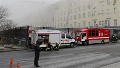 Požár obytného domu v Jekatěrinburgu si vyžádal životy osmi lidí. Zraněných je dalších devět