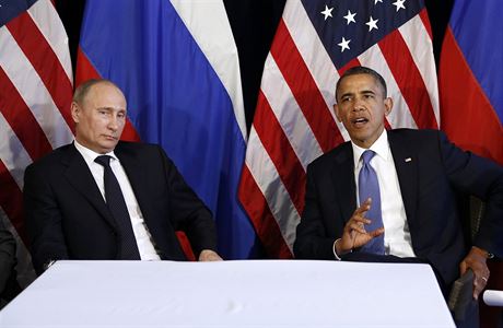 Dva nejmocnjí mui svta - Vladimir Putin a Barack Obama