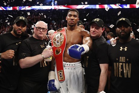 Nový ampion IBF v tké váze Anthony Joshua.