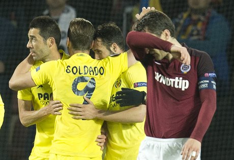 Radost Villarrealu, smutek Sparty.