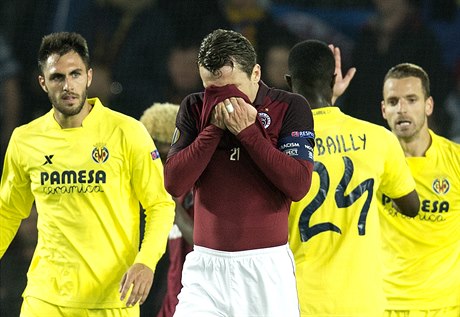 Radost hráčů Villarrealu.