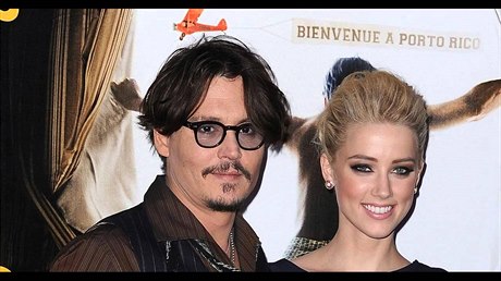 Johnny Depp s bývalou manelkou Amber Heard.