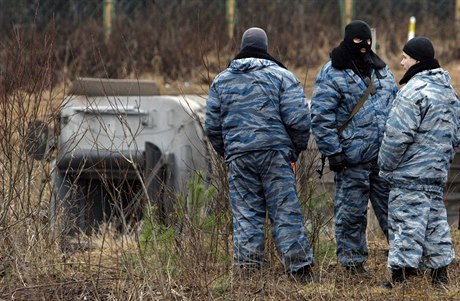 Zásah ruské policie - ilustraní snímek.