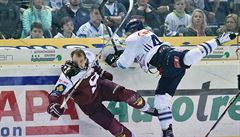 Finále play off hokejové extraligy - 1. zápas: Bílí Tygi Liberec - HC Sparta...