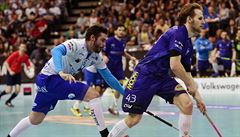 Superfinále florbalové superligy mu��: Chodov - 1. SC Vítkovice 17. dubna v...