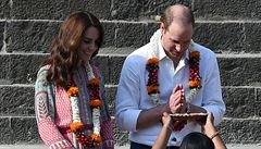 Britský princ William s manelkou Kate v nedli zahájil v Bombaji nkolikadenní...