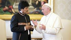 Bolivijský prezident pijel do Vatikánu na konferenci, která má pipomenout 25....