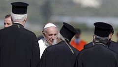Papee Frantika vítají etí ortodoxní kní.