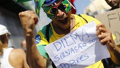 Dilma je zachránce chudých, íká protestující