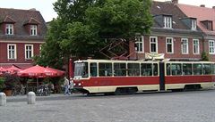 Tramvaje KT4 z KD slouí v nmecké Poznani od 70. let minulého století.