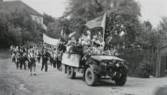 Oslavy osvobození v Kolovi, kvten 1945