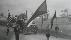 Oslavy osvobození v Kolovi, kvten 1945