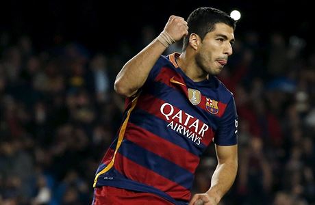 Luis Suérez v barcelonském dresu Nike.