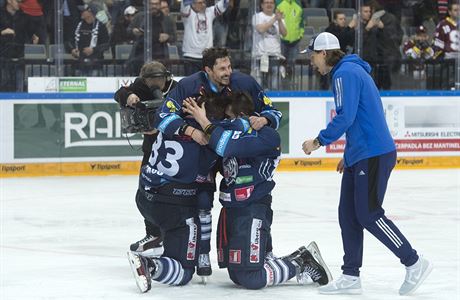 est zpas finle play off hokejov extraligy HC Sparta Praha - Bl Tygi...