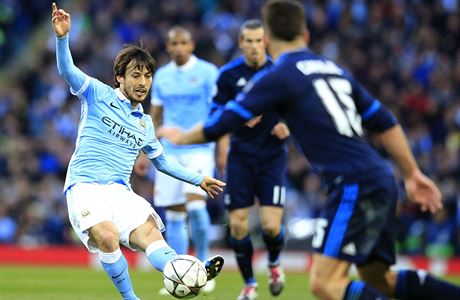 David Silva z Manchesteru City a Dani Carvajal z Realu Madrid.