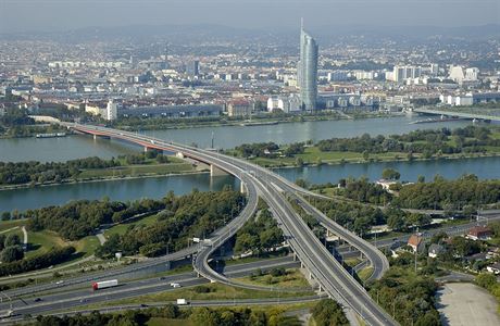 Panorama Vídně a Dunaje – ilustrační foto.