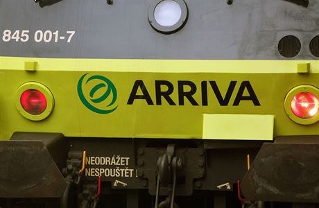 Dieselový vlak spolenosti Arriva.