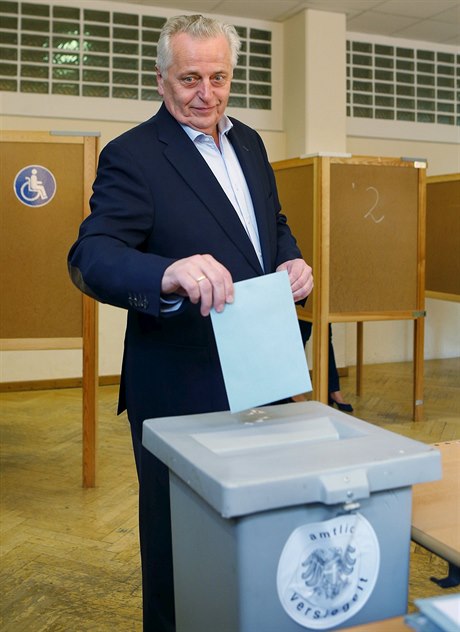 Prezidentský kandidát Rudolf Hundstorfer.